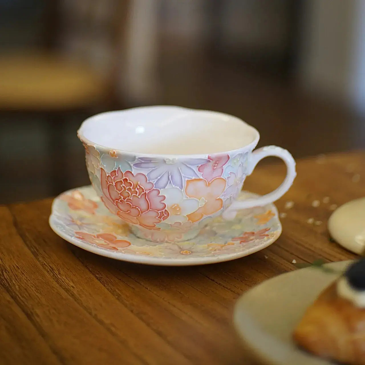 “Jingdezhen Handcrafted Kaleidoscope Ceramic Coffee Cup Jc
